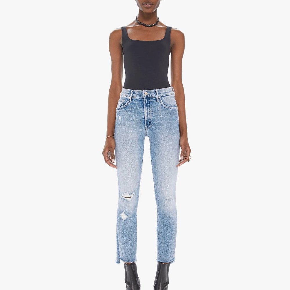 The Insider Crop Step Fray